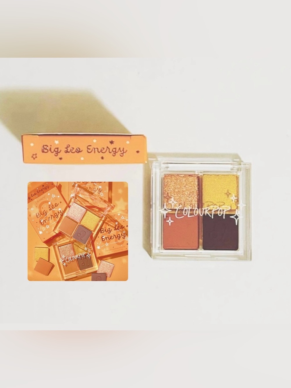Colourpop Big Leo Energy Quad Eyeshadow Palette